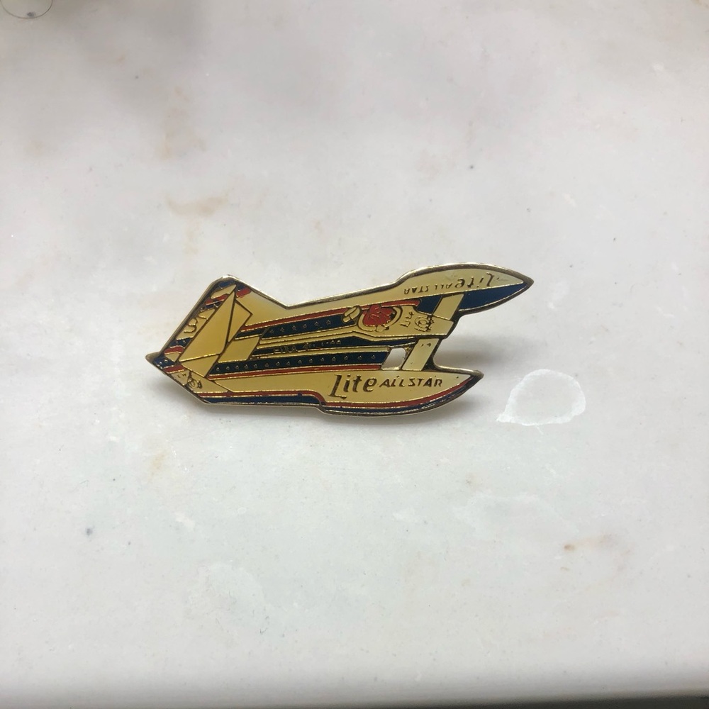 Vintage miller lite all-star boat racing